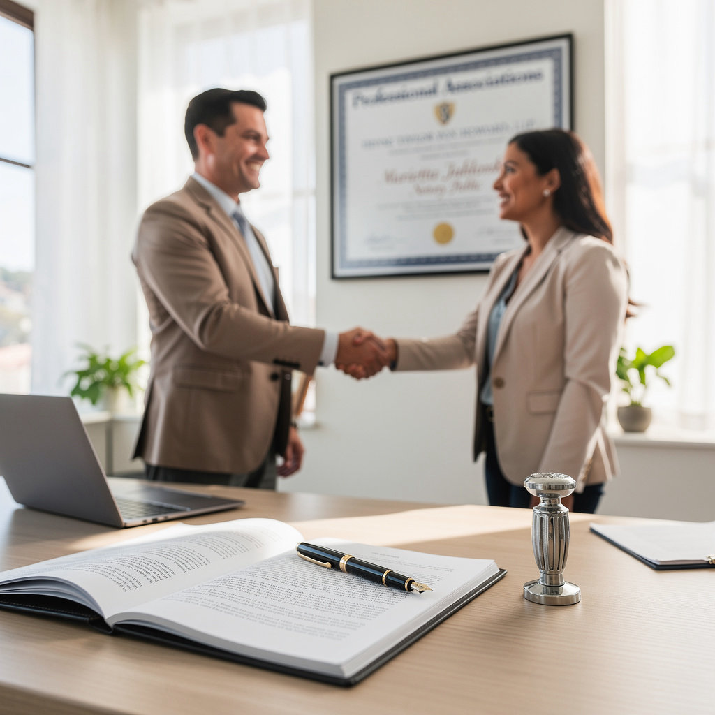 Marietta Jablonka, Notary Public in Santa Barbara, California - professional partnership with THYNE TAYLOR FOX HOWARD, LLP law firm